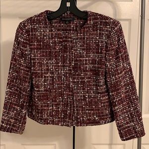 NWOT Brooks Brothers 3/4 Sleeve Red/Pink Jacket
